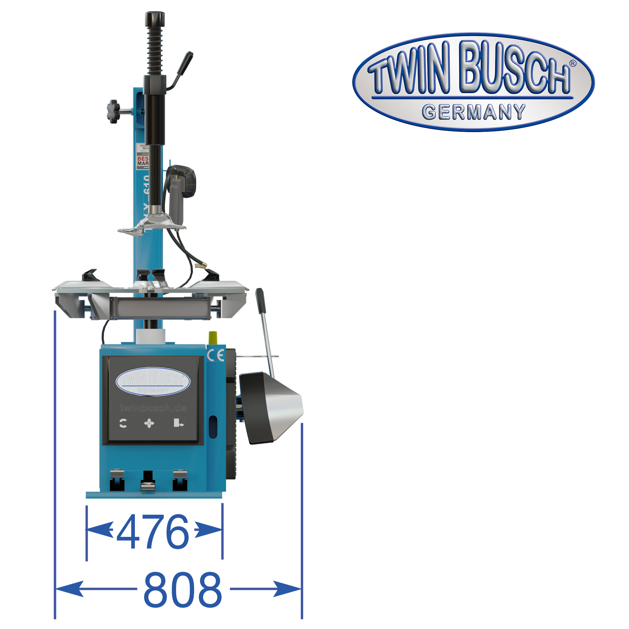 Däckmaskin Basic-line 230V - 10