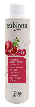 Eubiona Vital Ekologiskt Schampo Nässla & Granatäpple 200 ml - För fett hår