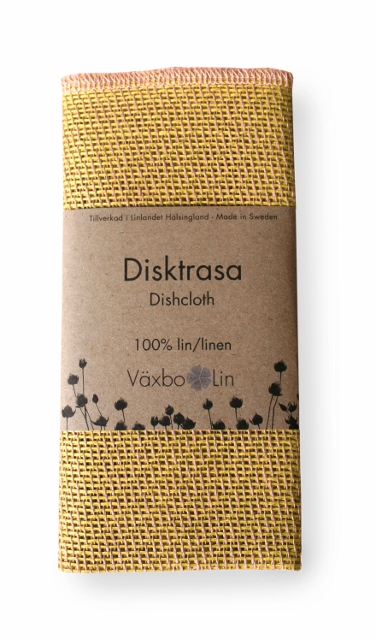 Disktrasa Gul med oblekt fåll - Växbo Lin