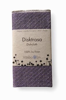 Disktrasa Lila med oblekt fåll - Växbo Lin