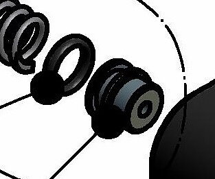 Metal Seal Bushing for Small Size Chambers #0,1,2,3