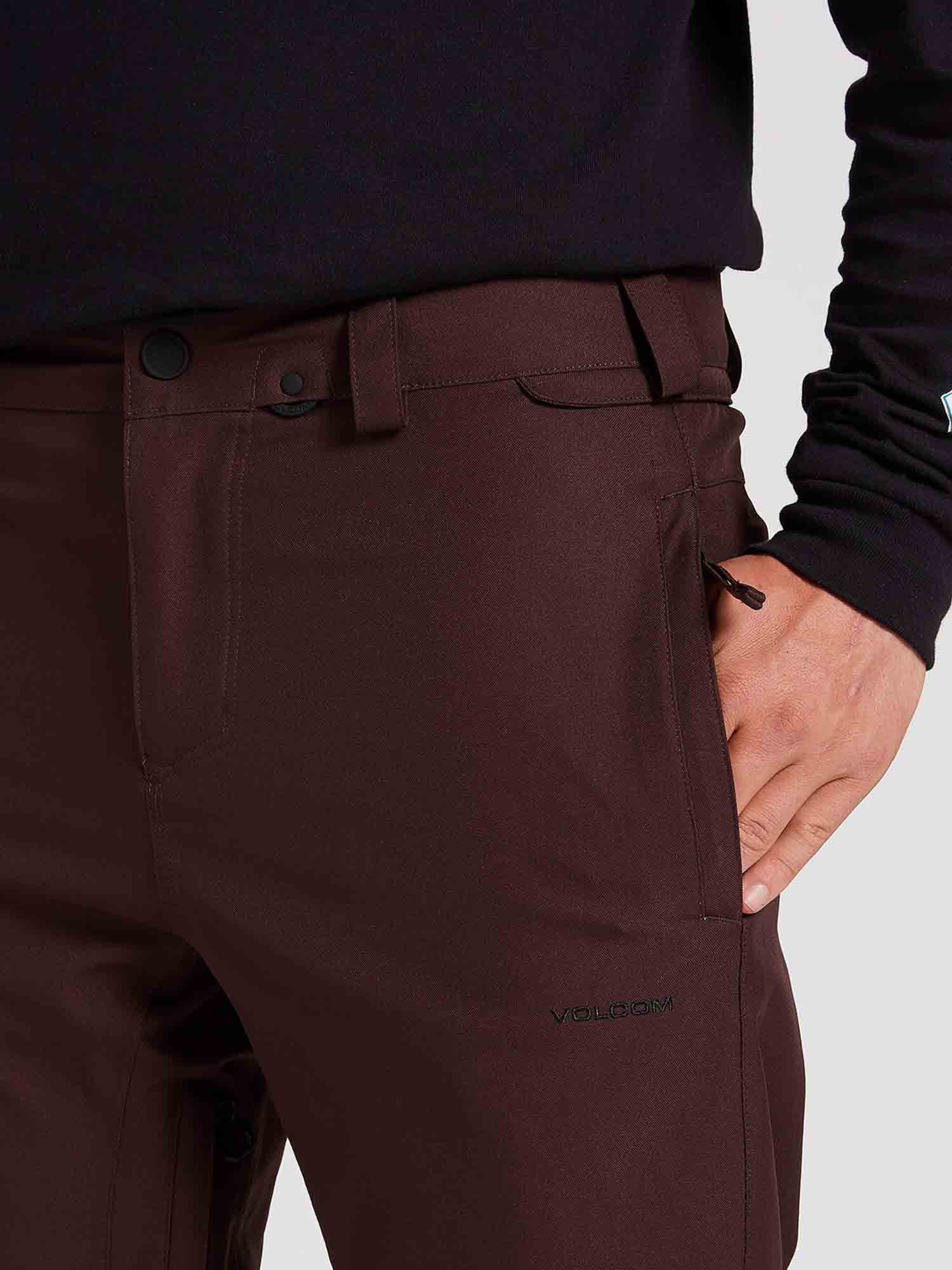 Volcom - Freakin Snow Chino Burgundy - 3