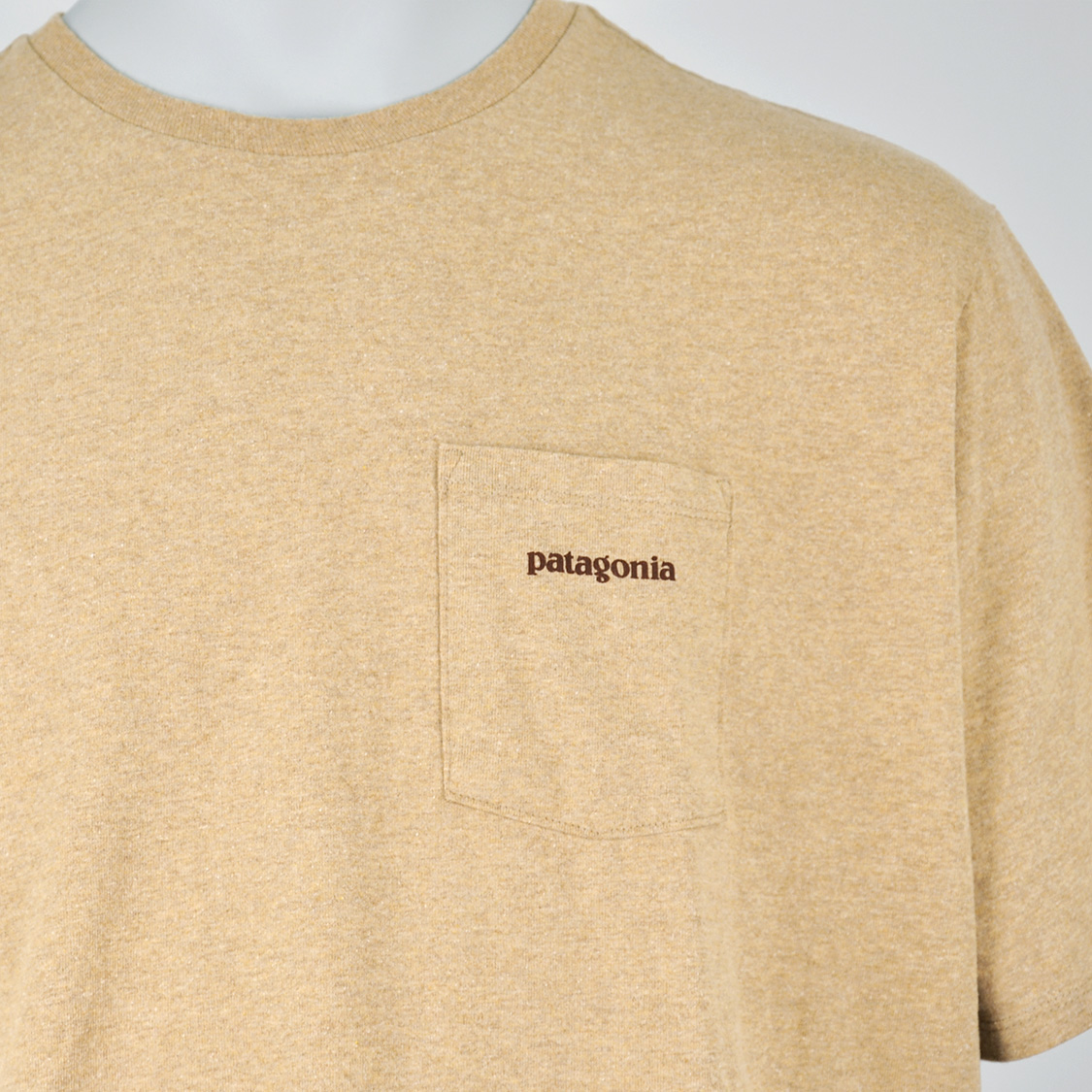 Patagonia - Boardshort Logo Pocket Responsibli Tee Talon Gold - 3