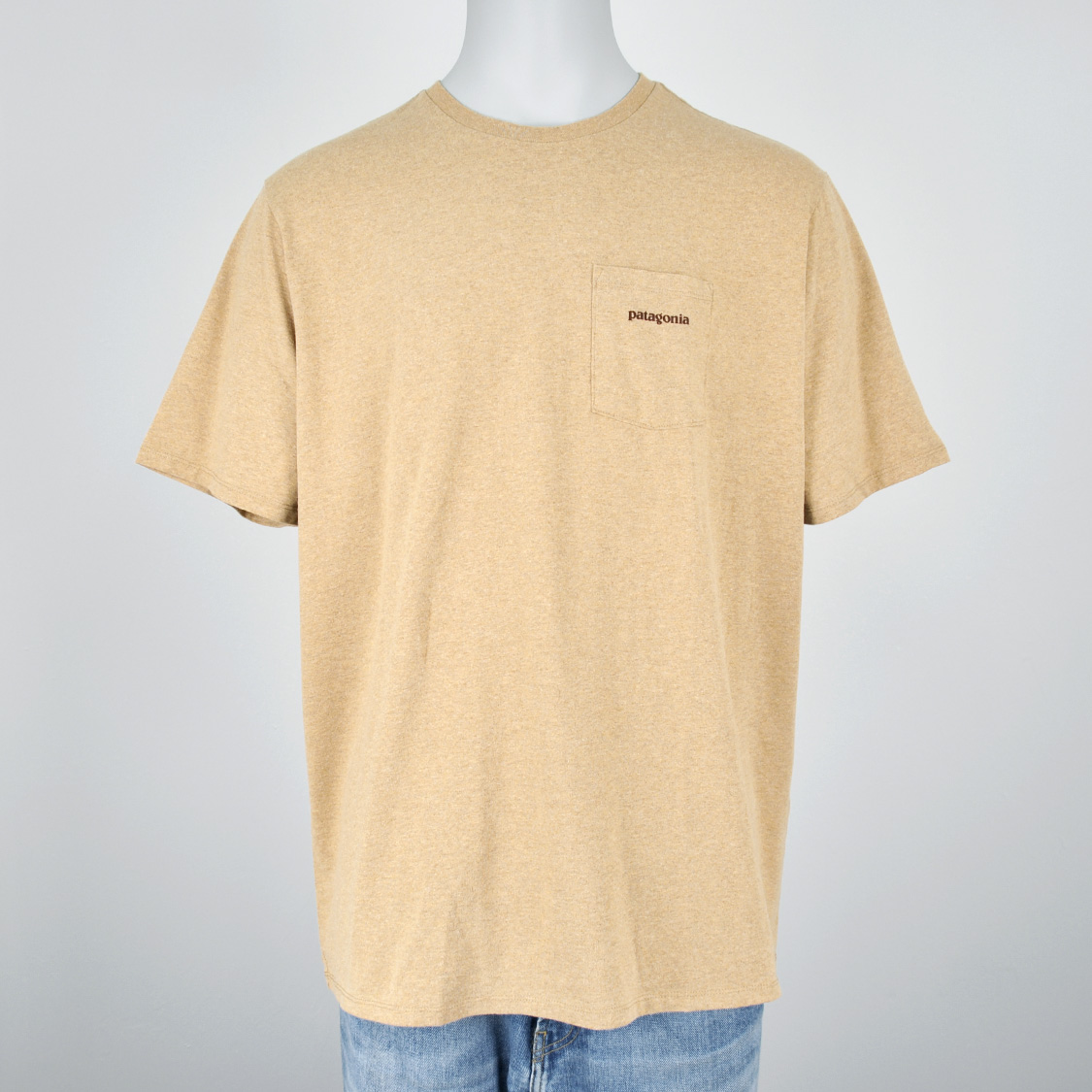 Patagonia - Boardshort Logo Pocket Responsibli Tee Talon Gold - 2