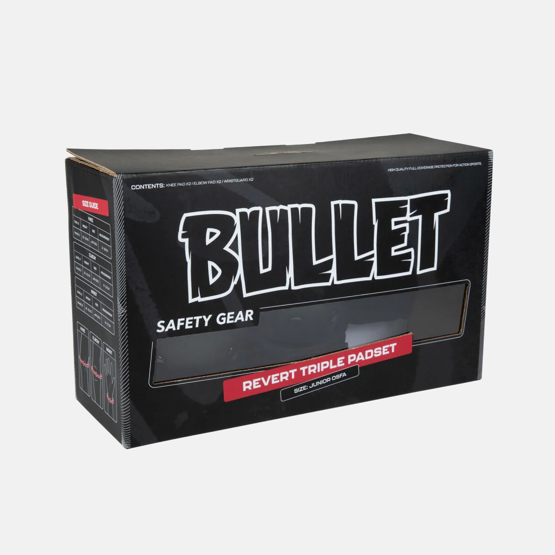 Bullet - Revert Combo Triple Padset Junior Black - 5