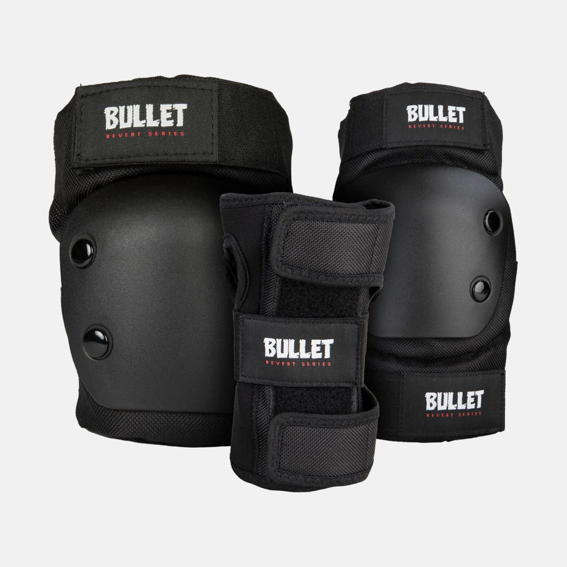 Bullet - Revert Combo Triple Padset Junior Black