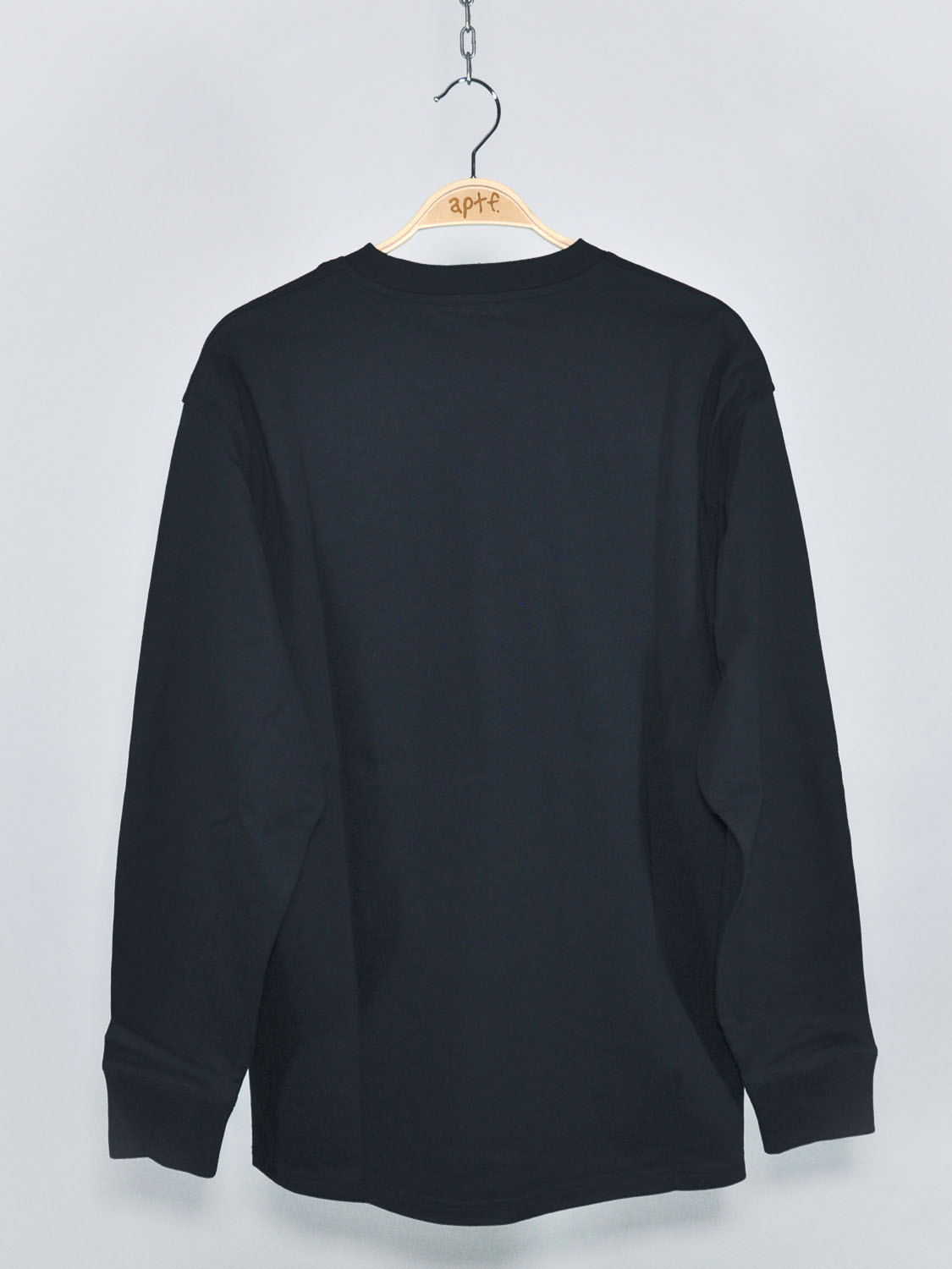 Carhartt WIP - Organic American Script Long Sleeve Black - 2