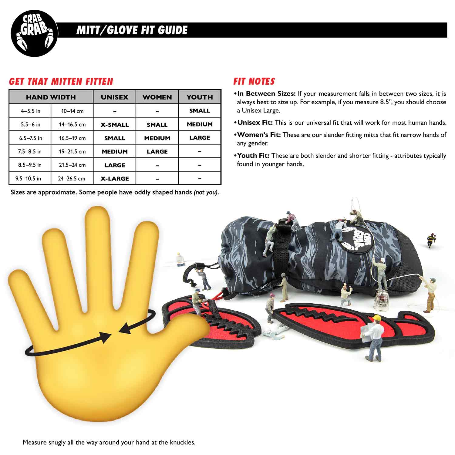 Crab Grab - Five Glove Black 23/24 - 3