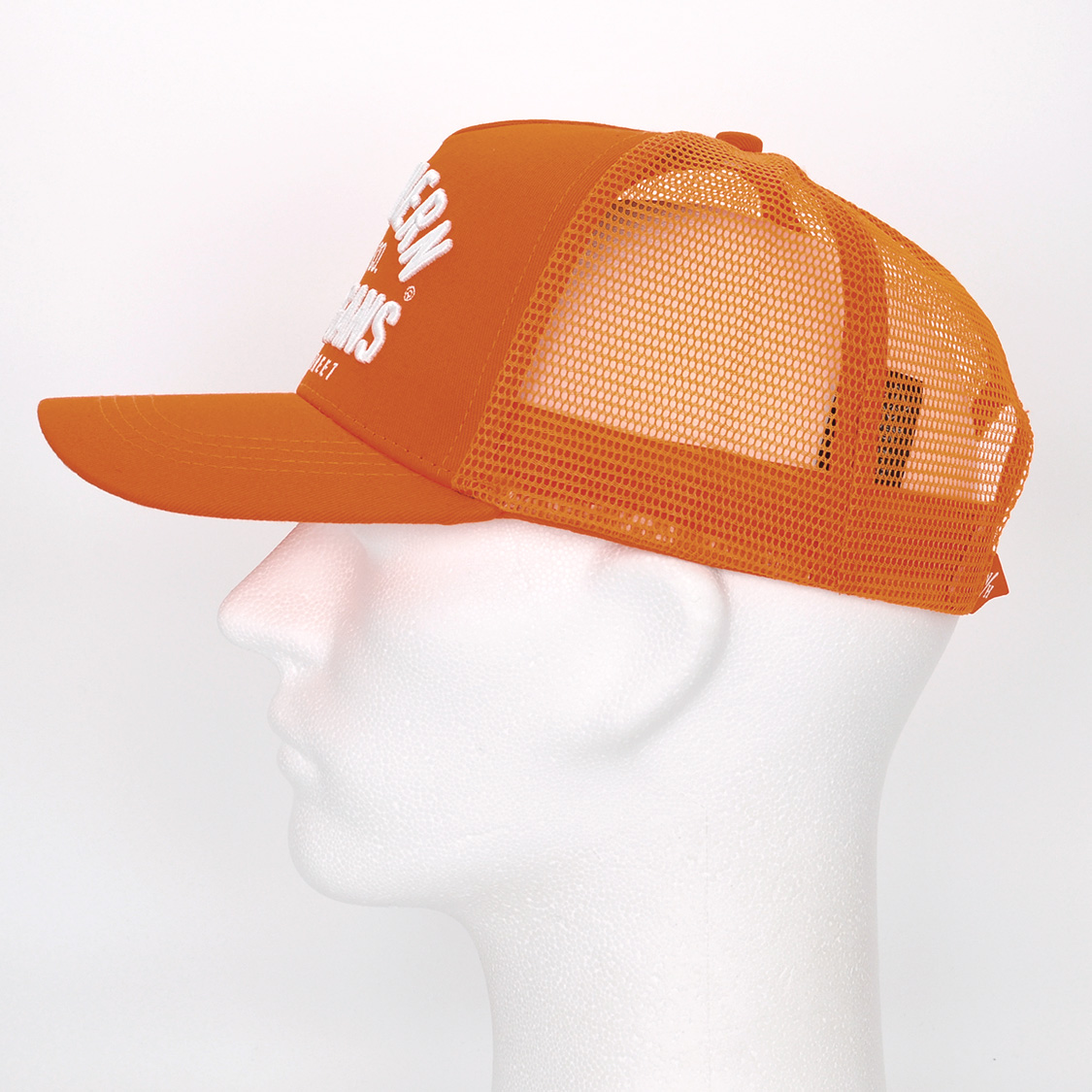 Northern Hooligans - 3 West Street Trucker Cap Orange - 2