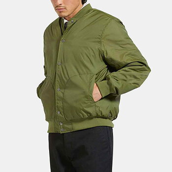 Brixton - Dillinger Flight Bomber Jacket Cypress Green