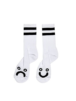 Polar - Happy Sad Socks White