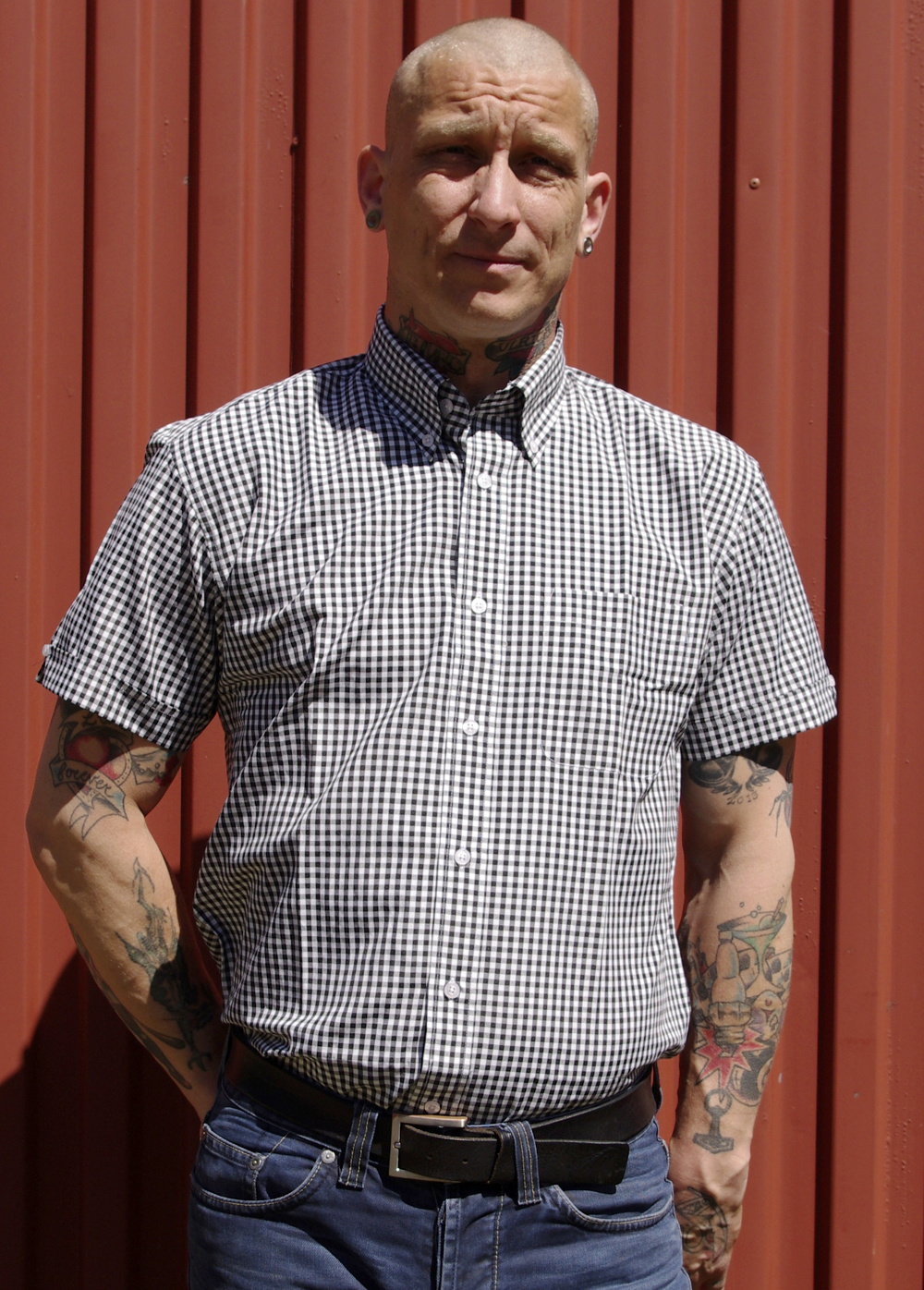 Gingham Black/White