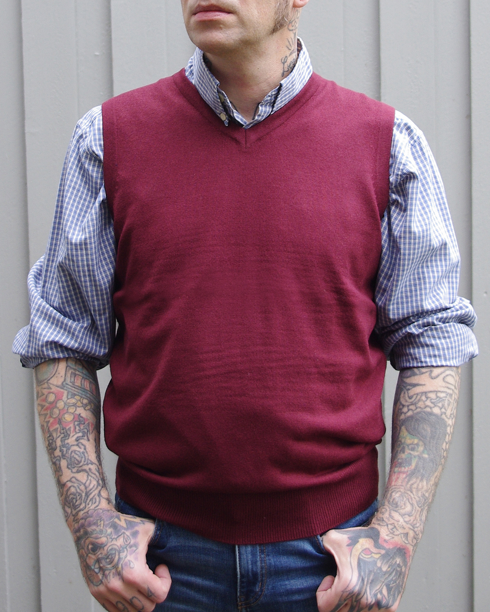 Sleeveless Pullover