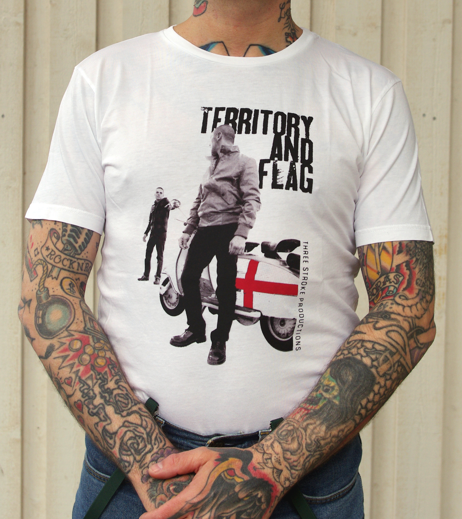 T-shirt- Territory and Flag