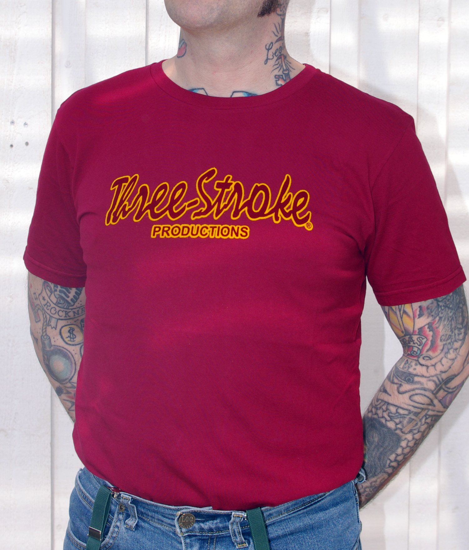 T-shirt- Classic-Burgundy