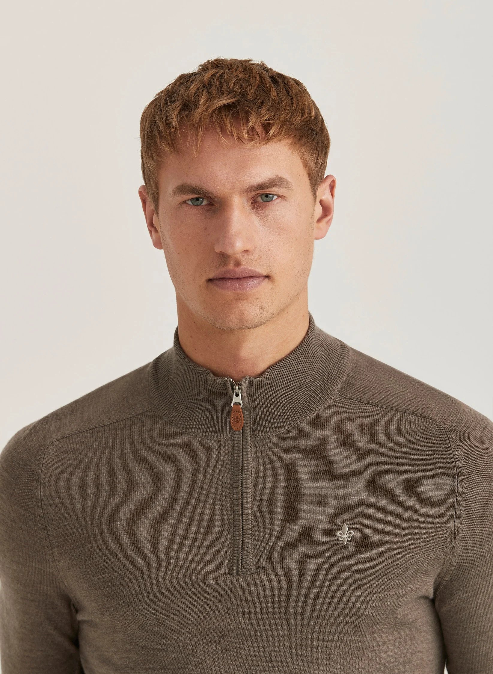 Morris - Merino John Zip - Brown - 3