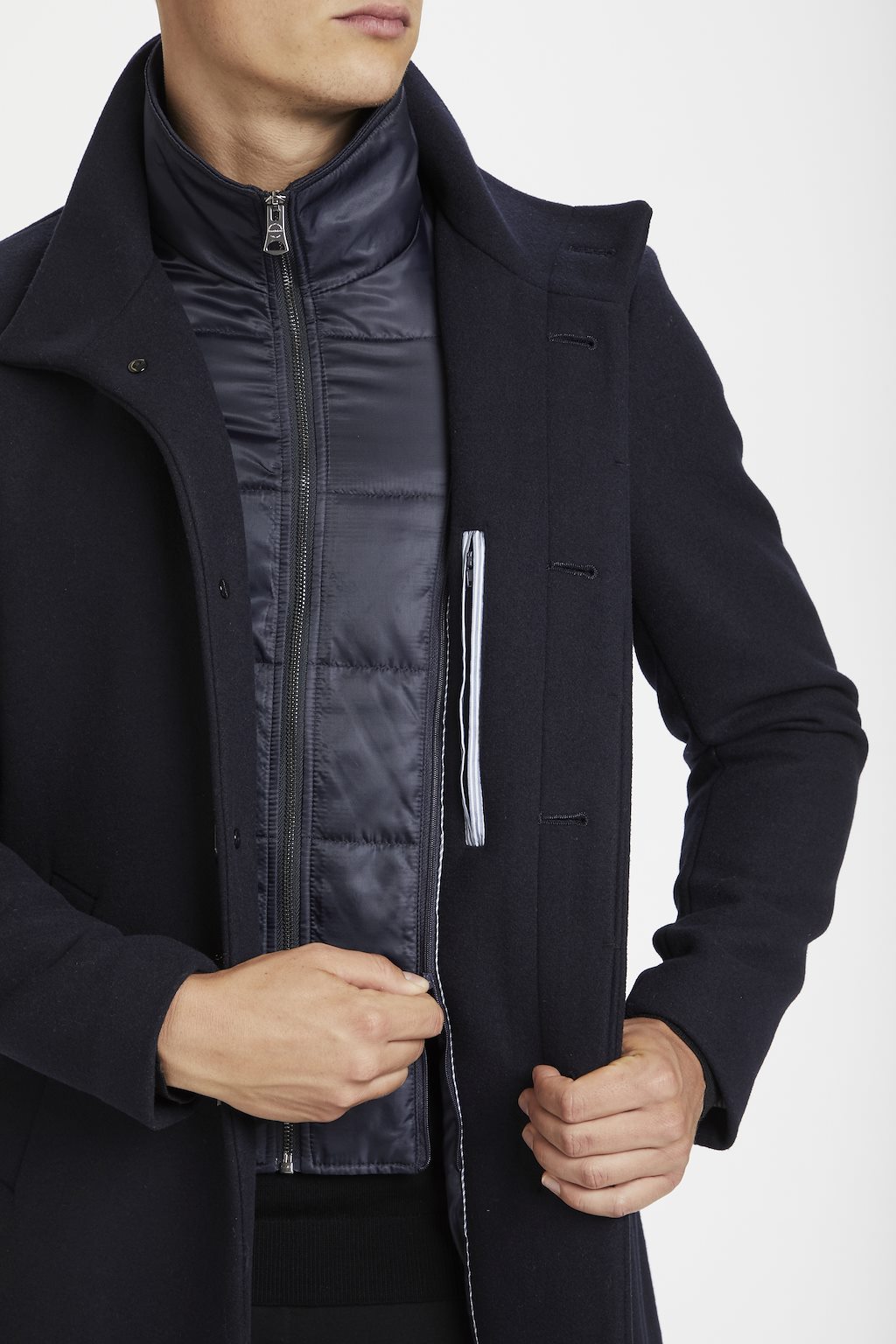 Matinique - Harvey N Coat - Dark Navy - 3