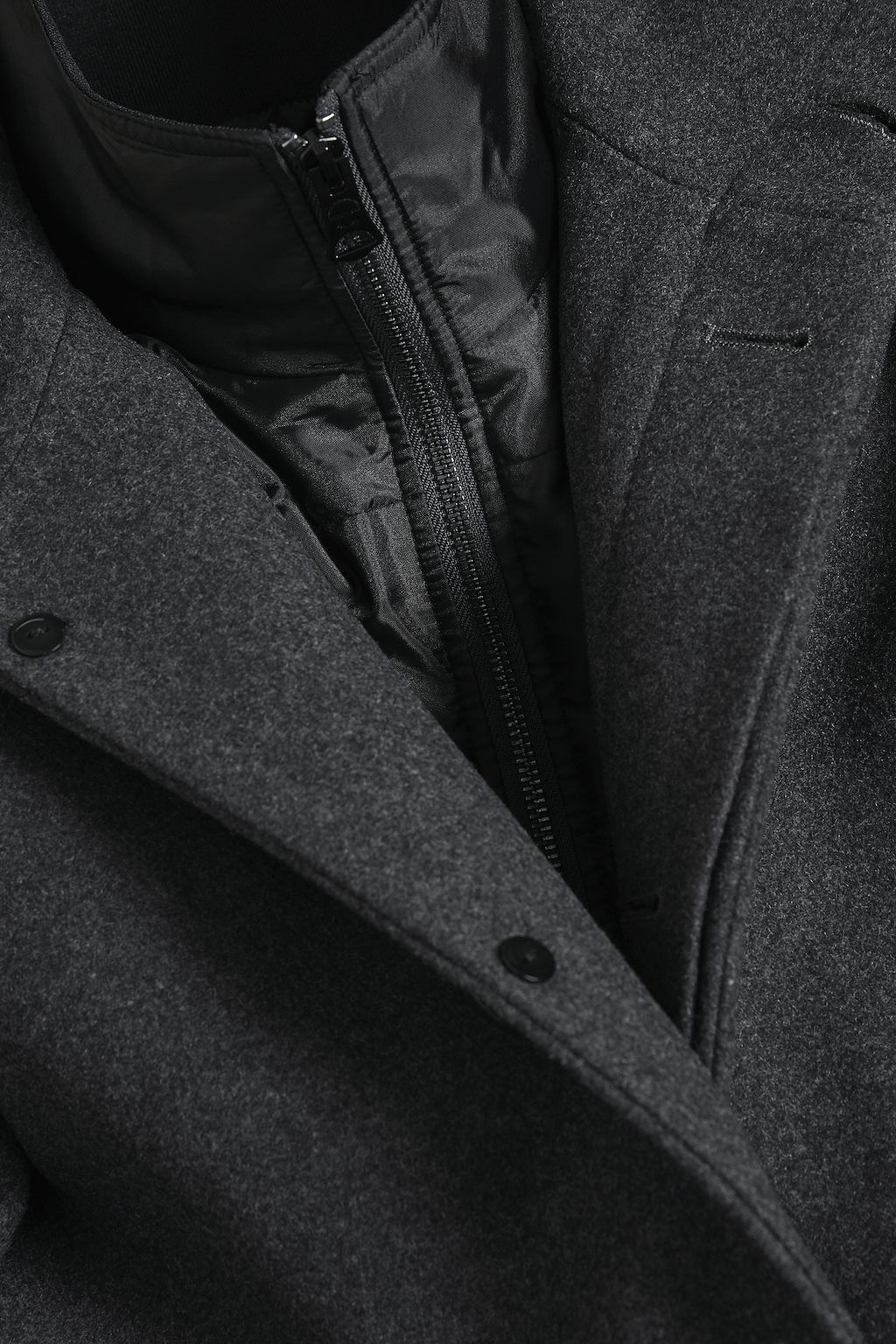 Matinique - Harvey N Coat - Medium Grey Melange - 6