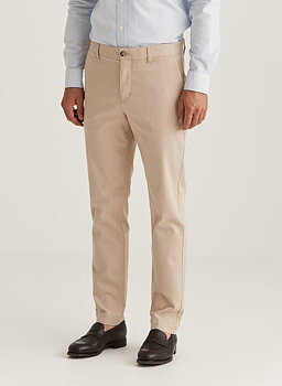 Morris - Jeffrey Brushed Chino - Khaki
