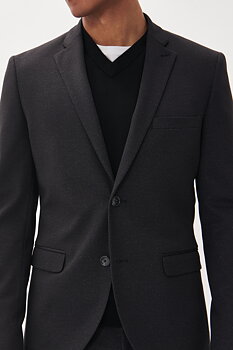 Matinique - George Jersey - Dark Grey Melange