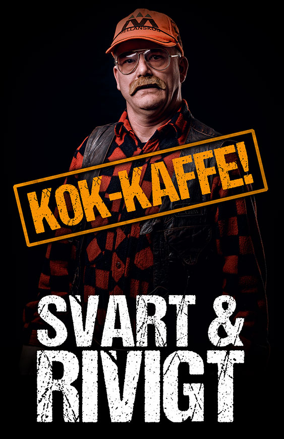 Kok-Kaffe, Svart & Rivigt