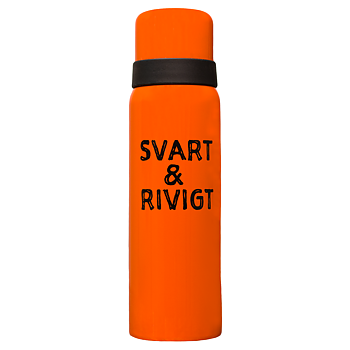 Termos - "Svart & Rivigt" ORANGE