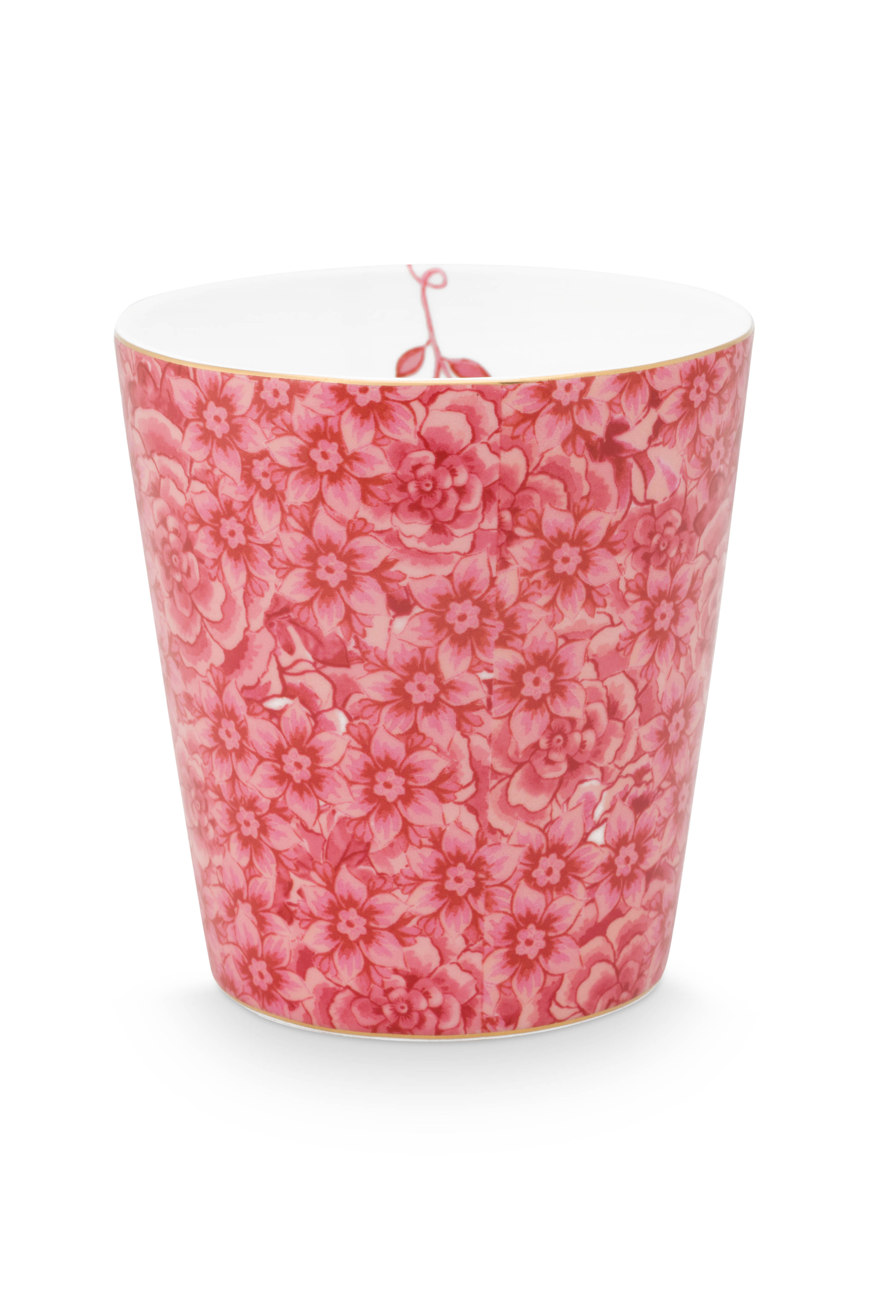 Pip Studio Mugg Royal Flower Dark Pink