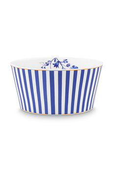 Pip Studio Skål Royal Stipes Blue