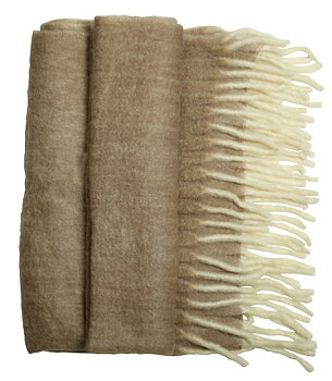 Pläd Morgan Beige