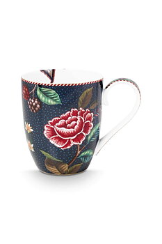 Pip Studio Mugg  XL Flower Blues Blue