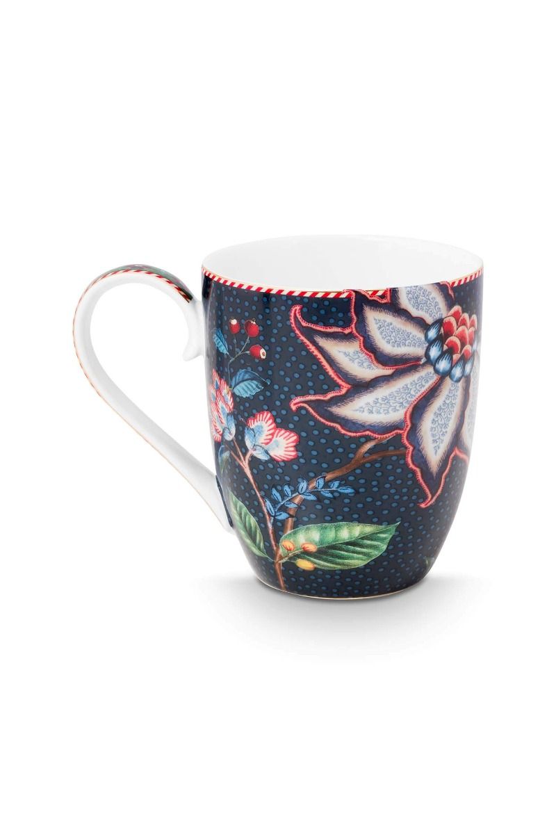 Pip Studio Mugg  XL Flower Blues Blue - 2