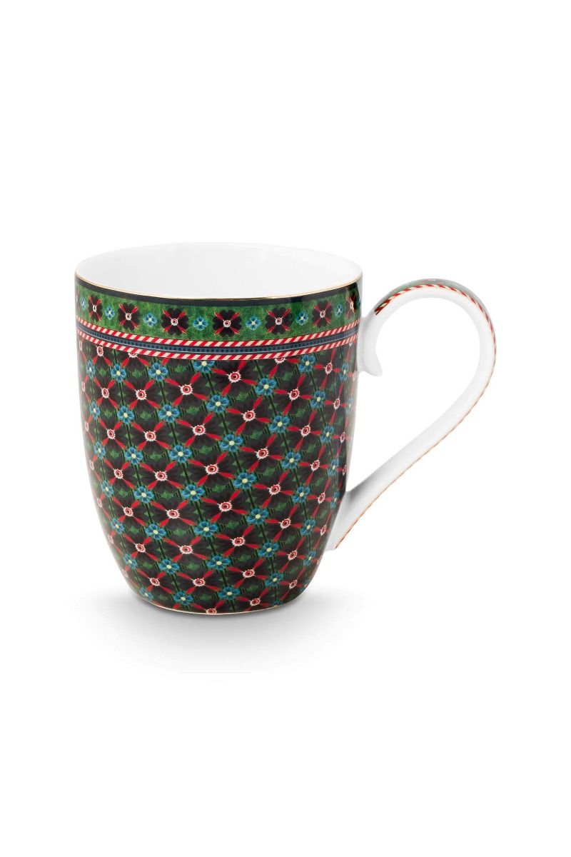 Pip Studio Mugg  XL Clover Green - 2