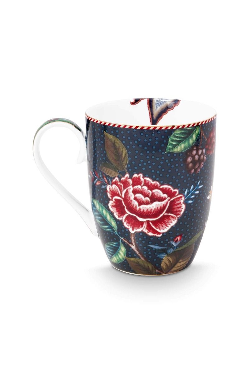 Pip Studio Mugg Flower Blues Blue - 2