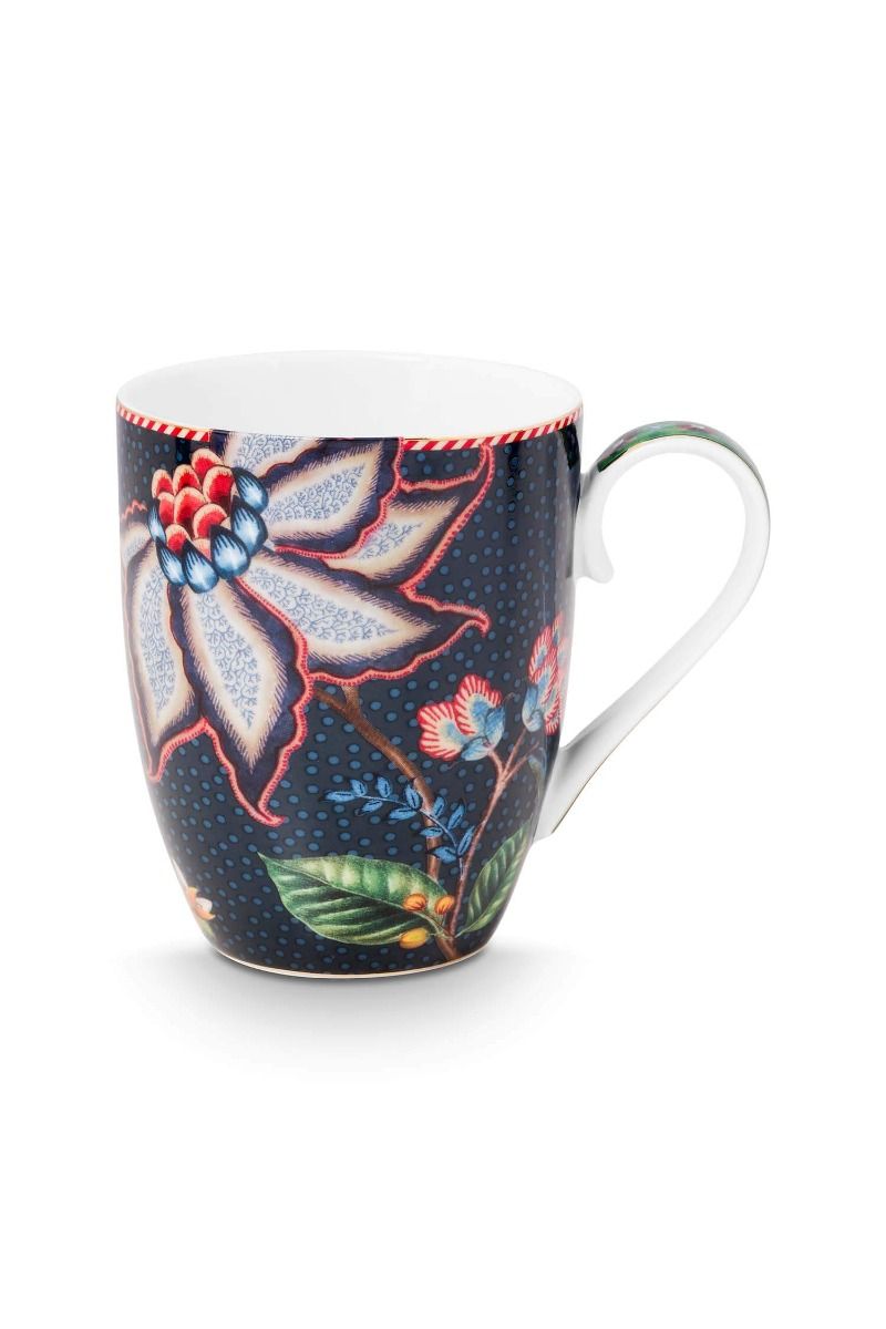 Pip Studio Mugg Flower Blues Blue