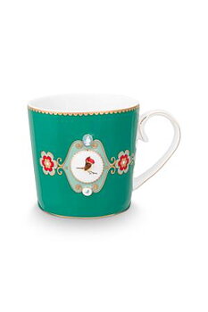 PipStudio Mugg Love Birds Medallion Emerald Small