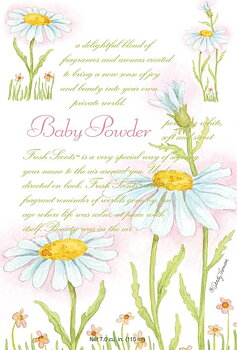  Doftpåse Fresh Scents Baby Powder