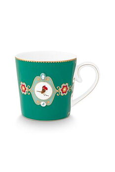 PipStudio Mugg Love Birds Medallion Emerald  Large