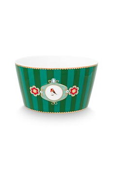 PipStudio Skål Love Birds Medallion Emerald  Grön