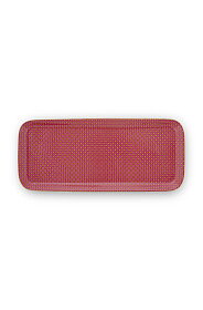 Pip Studio Oval assiett Twinke Star Red 