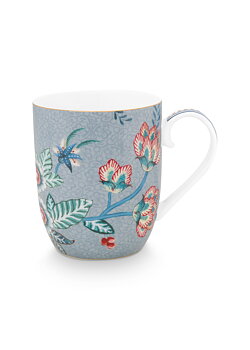 Pip Studio Kopp Liten Flower Festival Light Blue