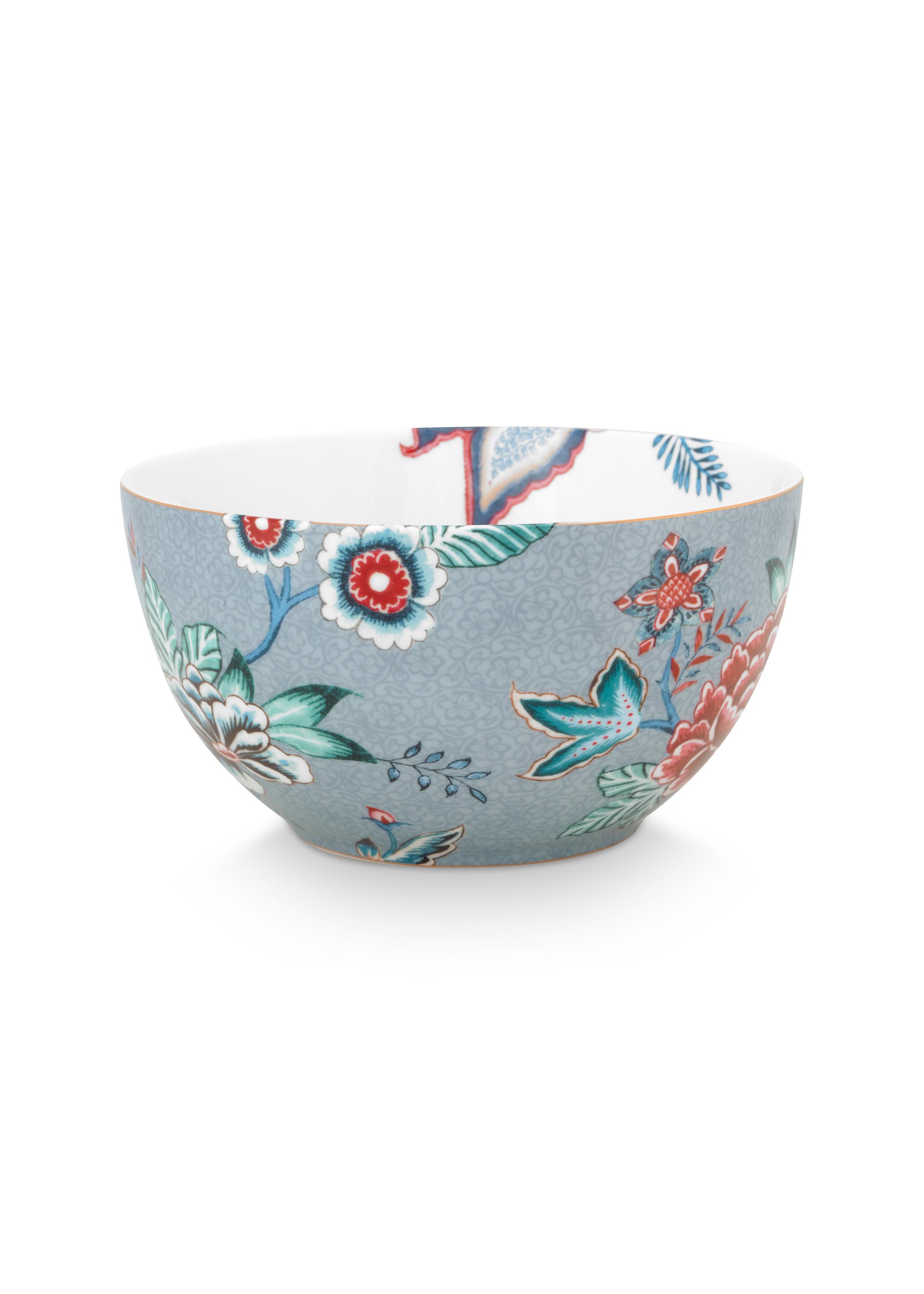  Pip Studio Skål Flower Festival Light Blue - 2