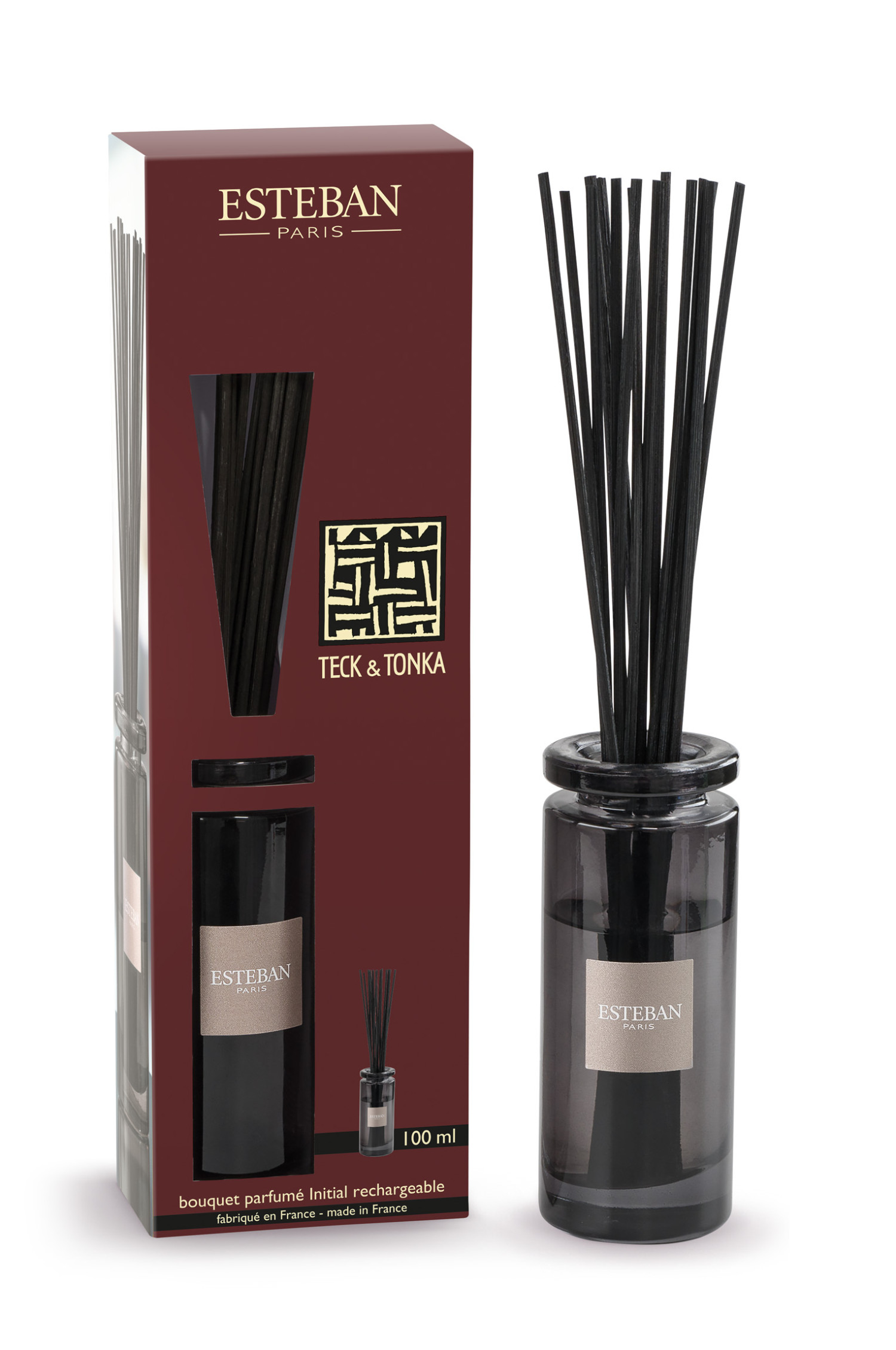 Estéban Paris Doftstickor Teck Tonka 100 ml