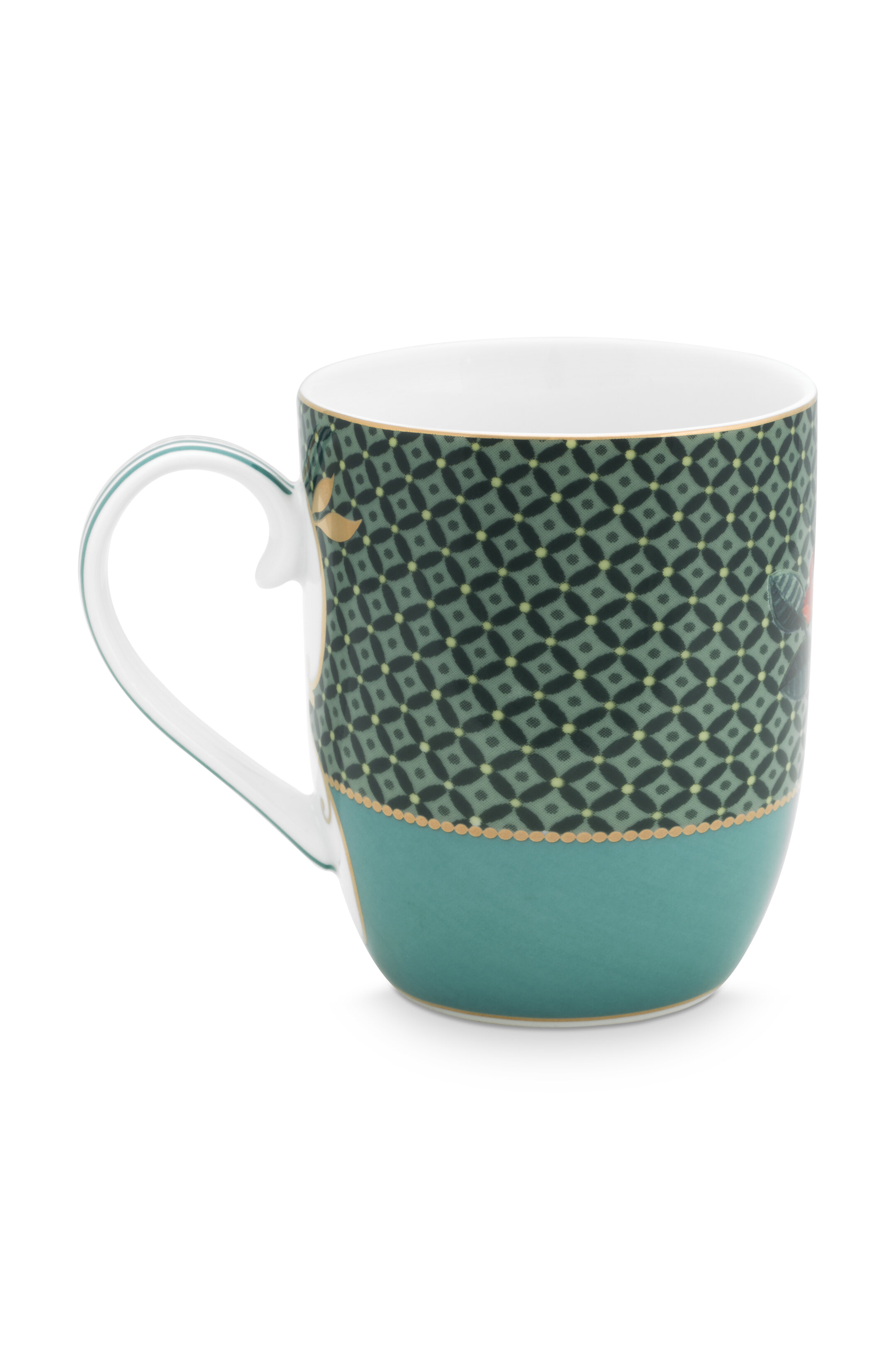 Pip Studio Liten mugg  Winter Wonderland Bird Green - 2