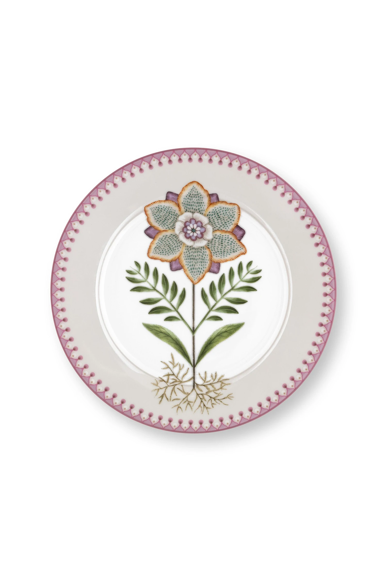 Pip Studio Assiett  Lily & Lotus Off White 
