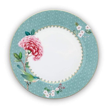  Pip Studio Blushing Birds Assiett Blue