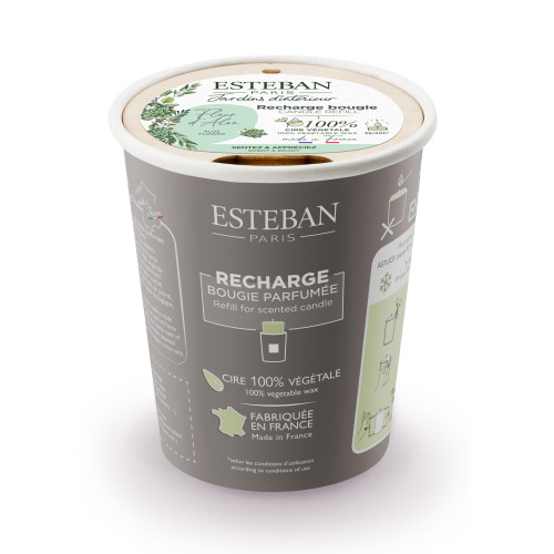 Estéban Paris Refill till Doftljus Pur Lin