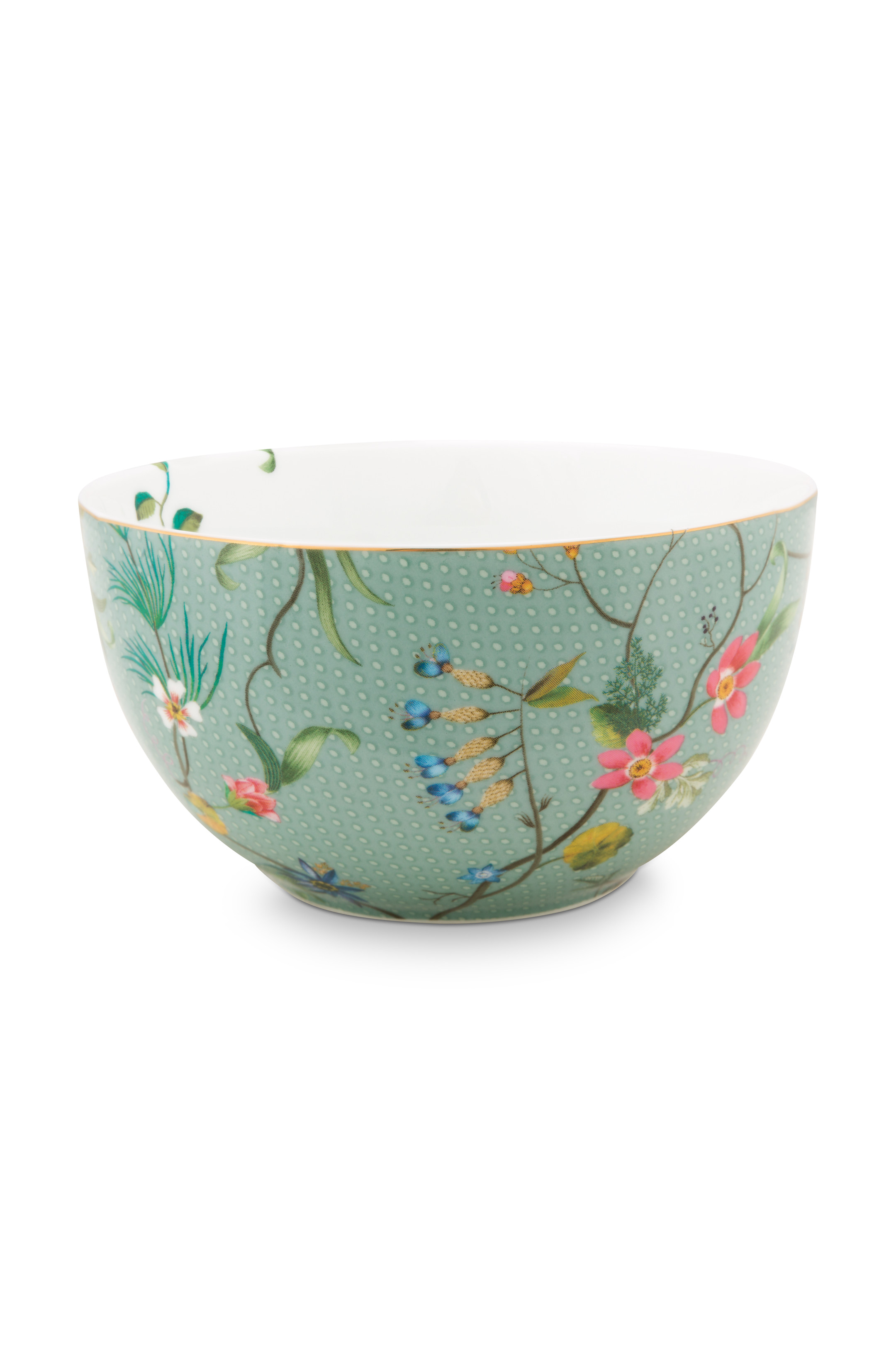 Pip Studio Liten skål Jolie Flower Blue - 2