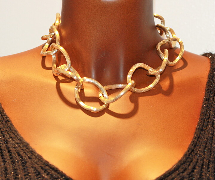 Halsband guldkedja Theresa