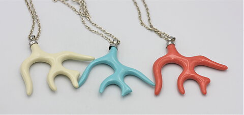 Halsband med korallform