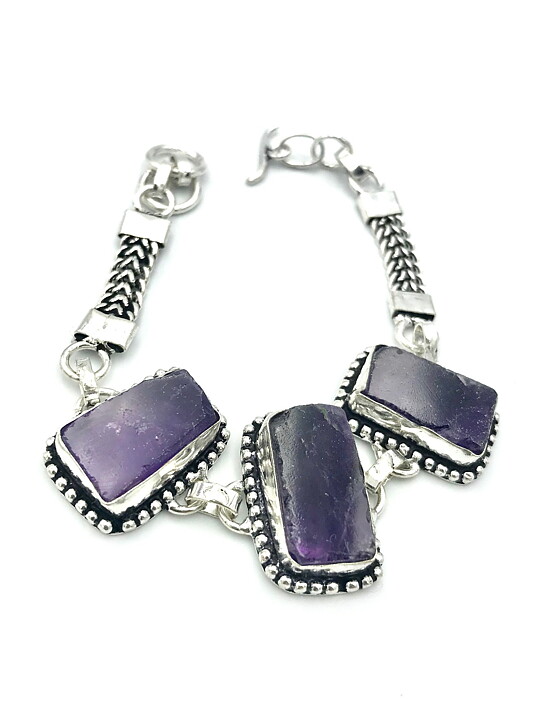 Armband med ametister
